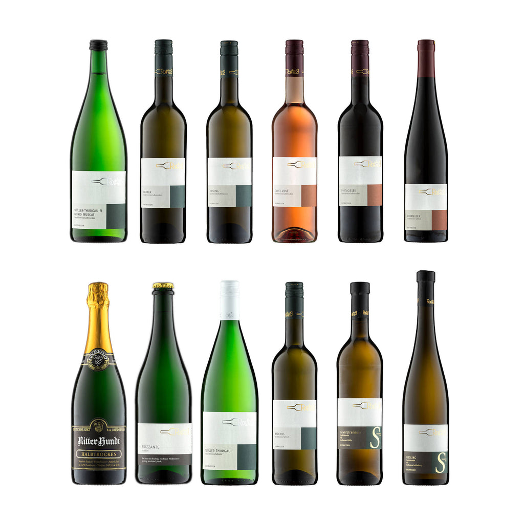 halbtrocken und Rollanderhof – Entdecker-Paket lieblich Weingut 12er